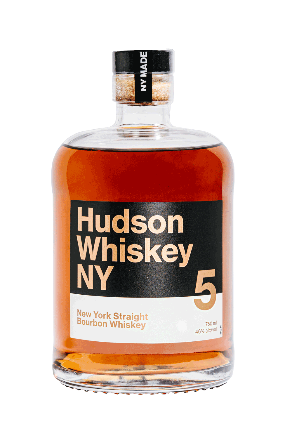 Hudson Whiskey NY Straight Bourbon Whiskey Mets Bottle